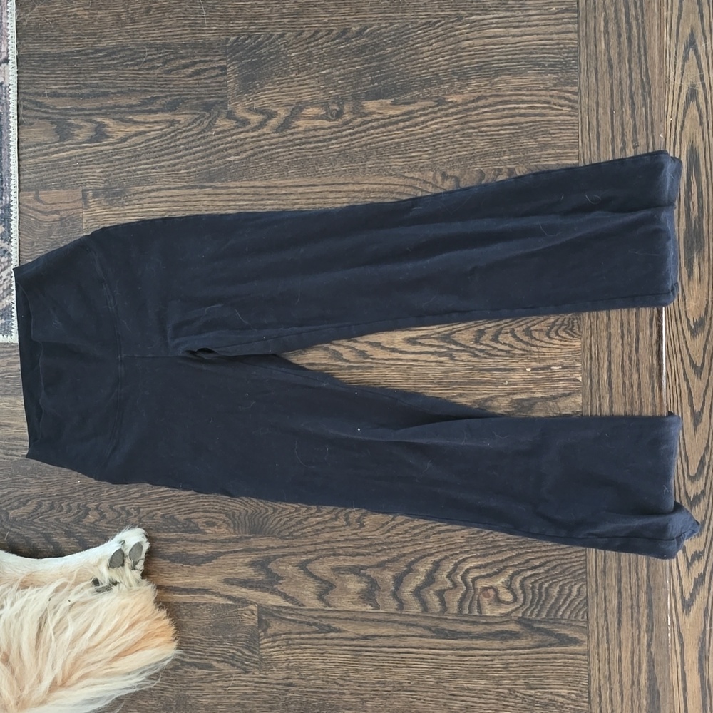 Flared pants.